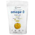 Micro Ingredients, Omega-3 Fish Oil, Lemon, 240 Softgels (1,000 mg per Softgels)
