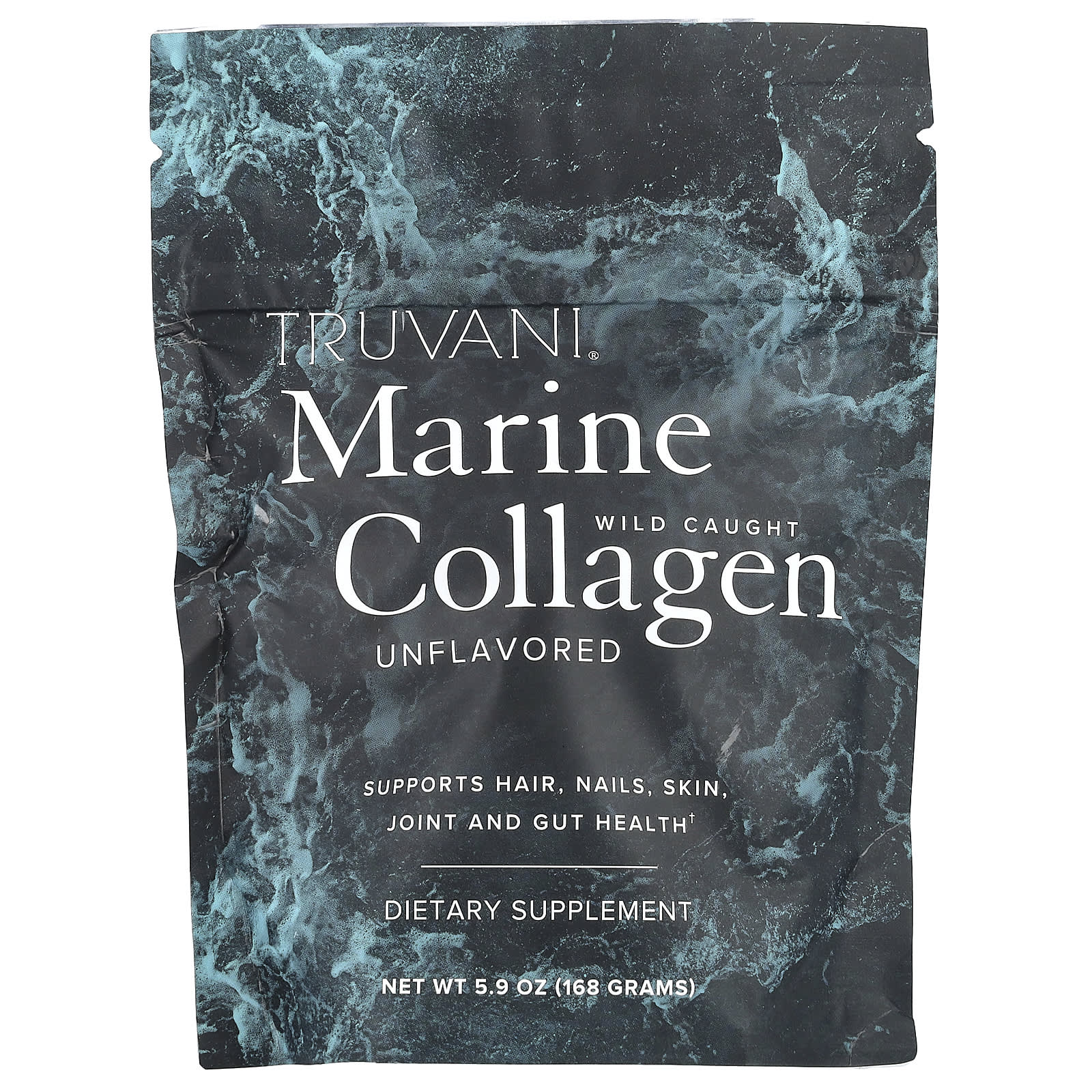 Truvani, Wild Caught Marine Collagen, Unflavored, 5.9 oz (168 g)