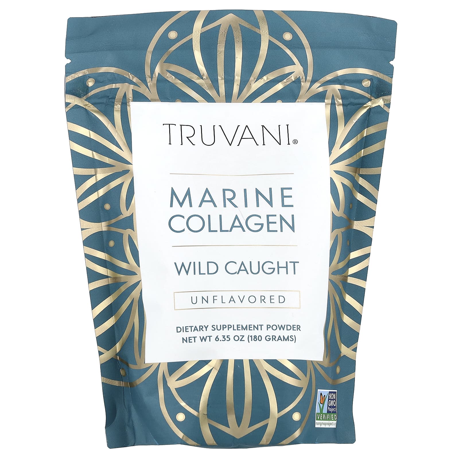 Truvani, Wild Caught Marine Collagen, Unflavored, 6.35 oz (180 g)
