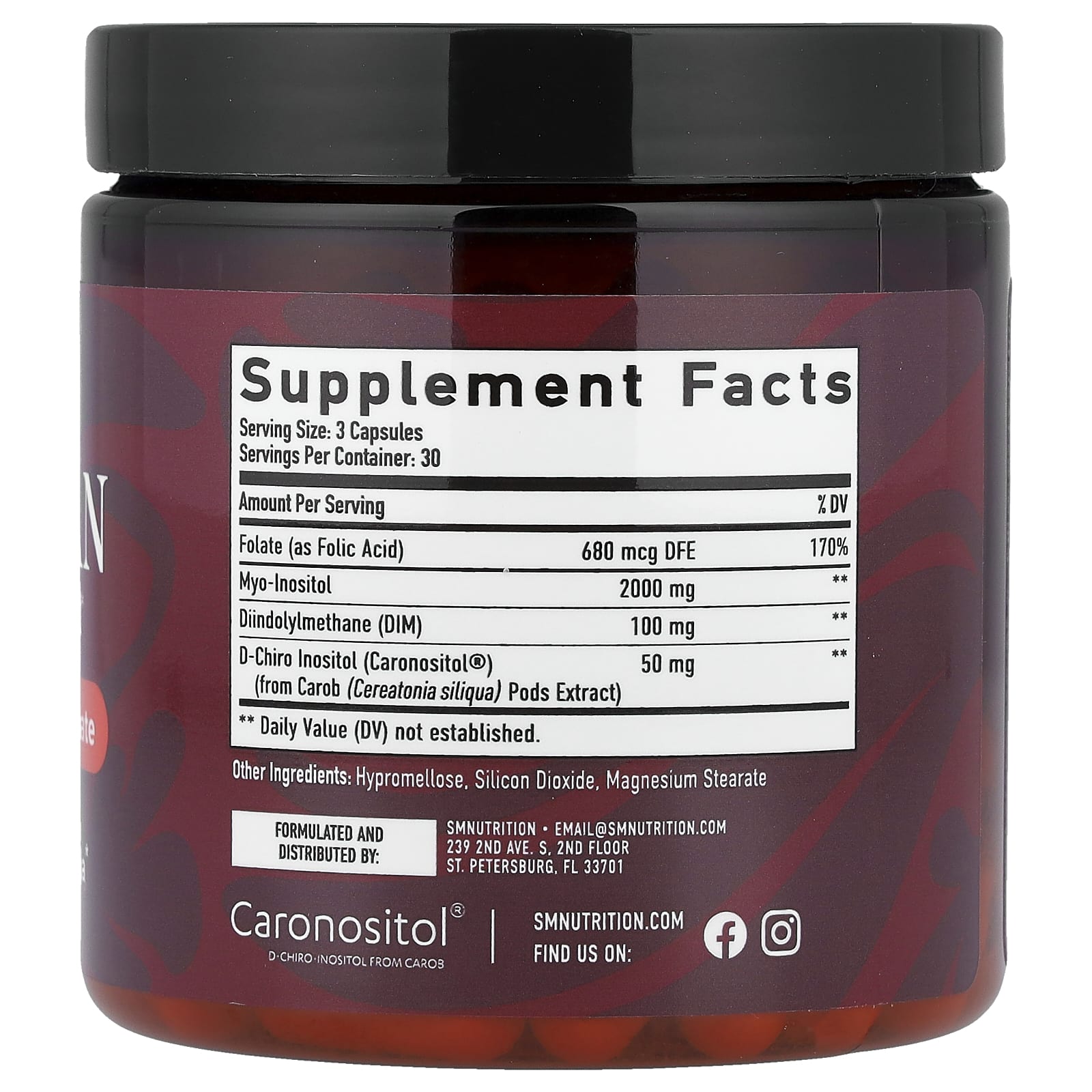SMNutrition, Ovarian Support Complex, 90 Capsules