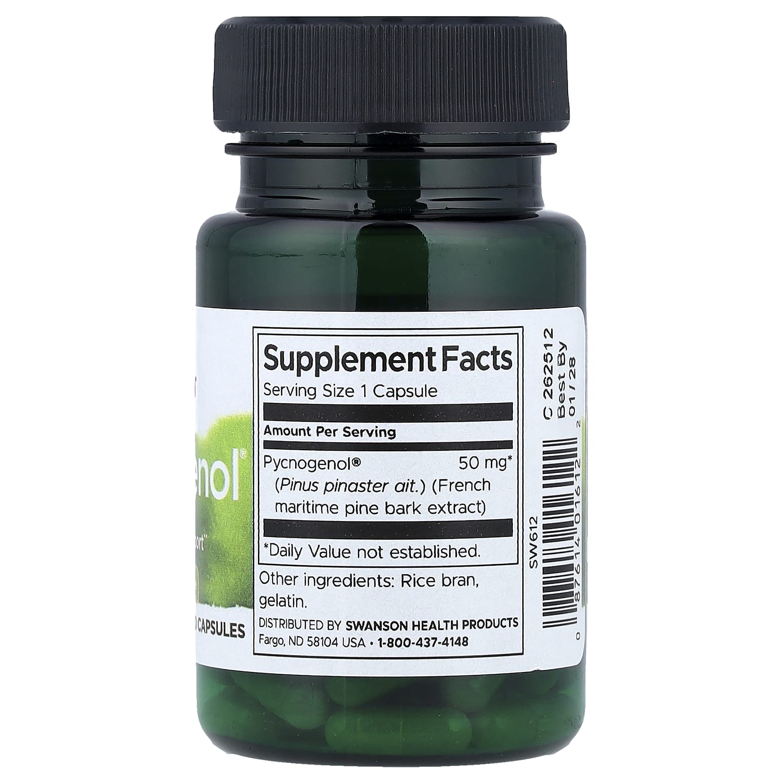 Swanson, Pycnogenol®, 50 mg, 50 Capsules