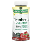 Nature's Bounty, Cranberry Gummies, Cranberry-Raspberry, 150 Gummies (100 mg per Gummy)