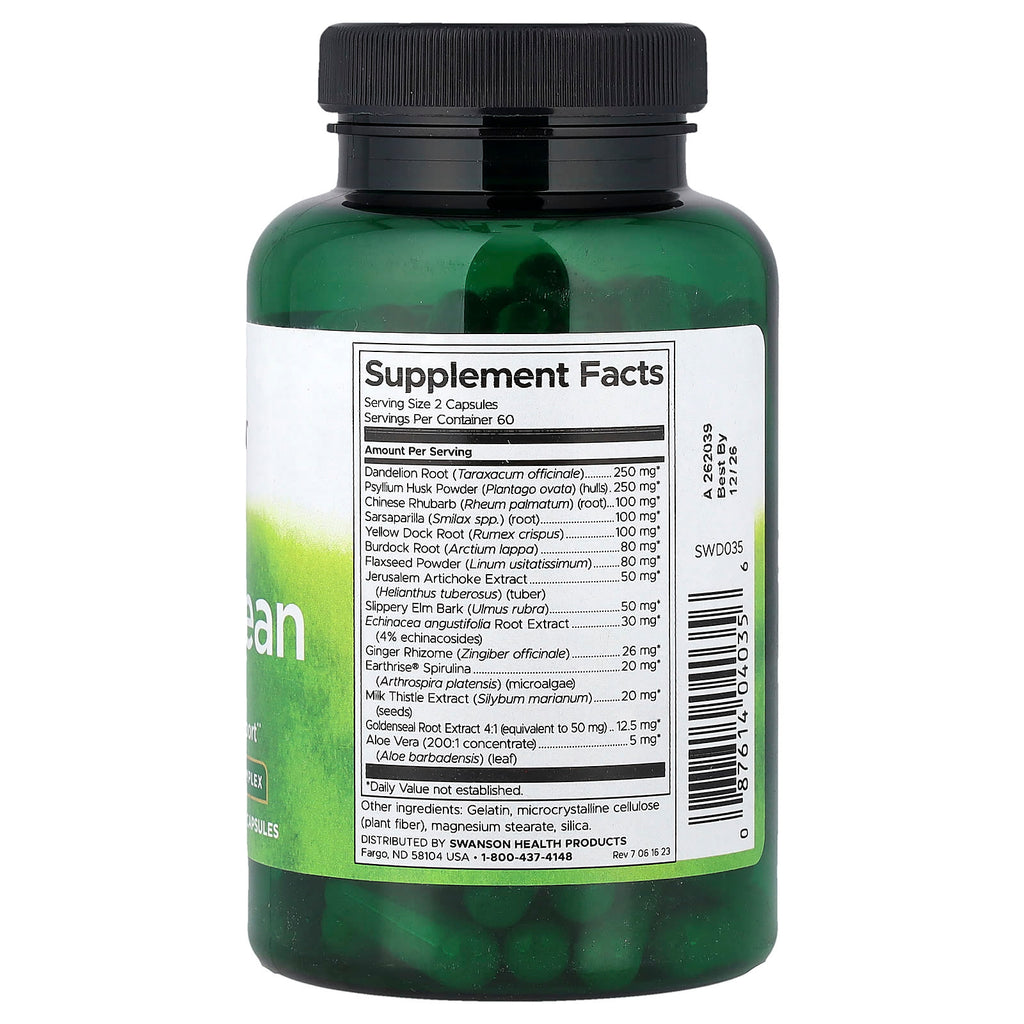 Swanson, Detoxilean, 120 Capsules