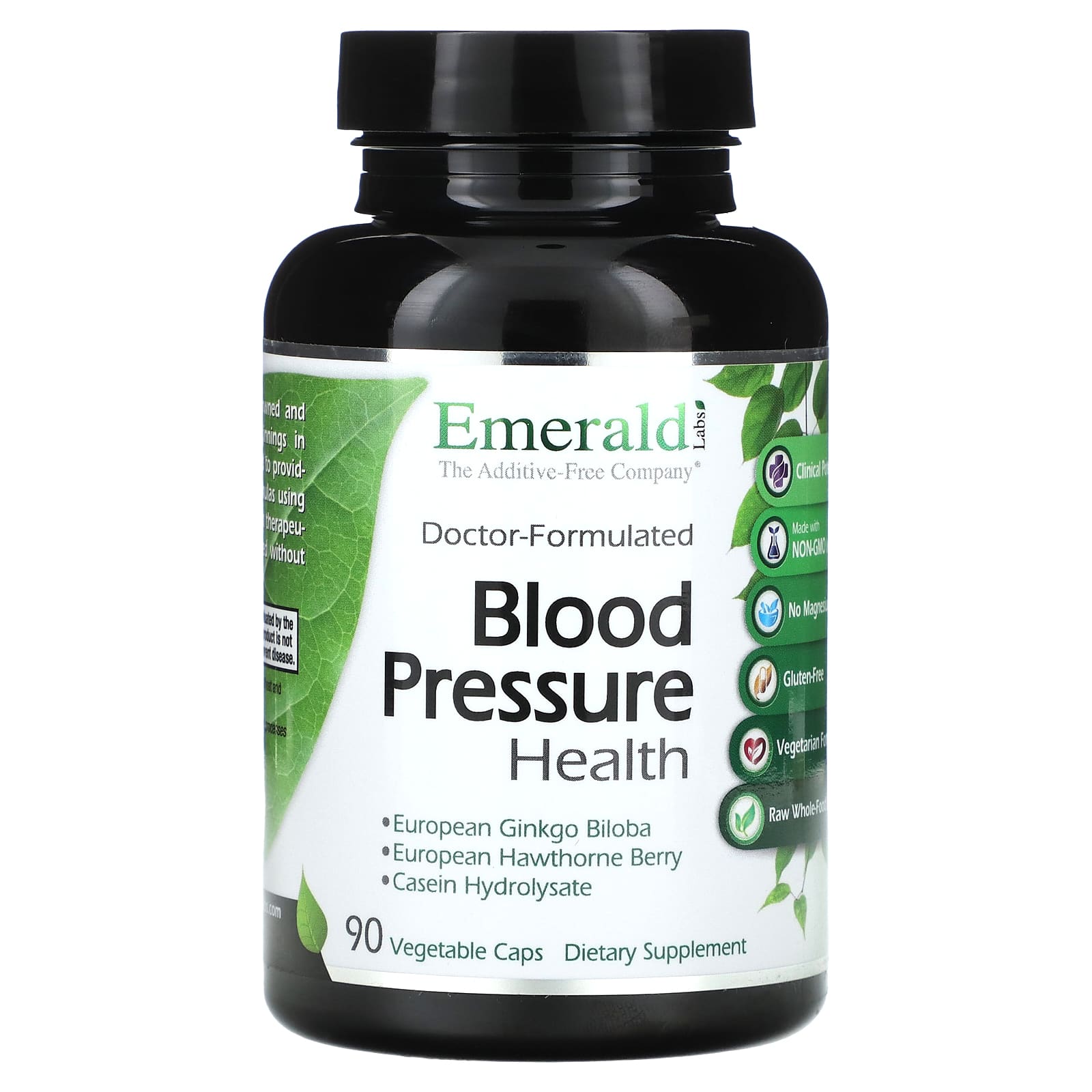 Emerald Laboratories, Blood Pressure Health, 90 Vegetable Caps