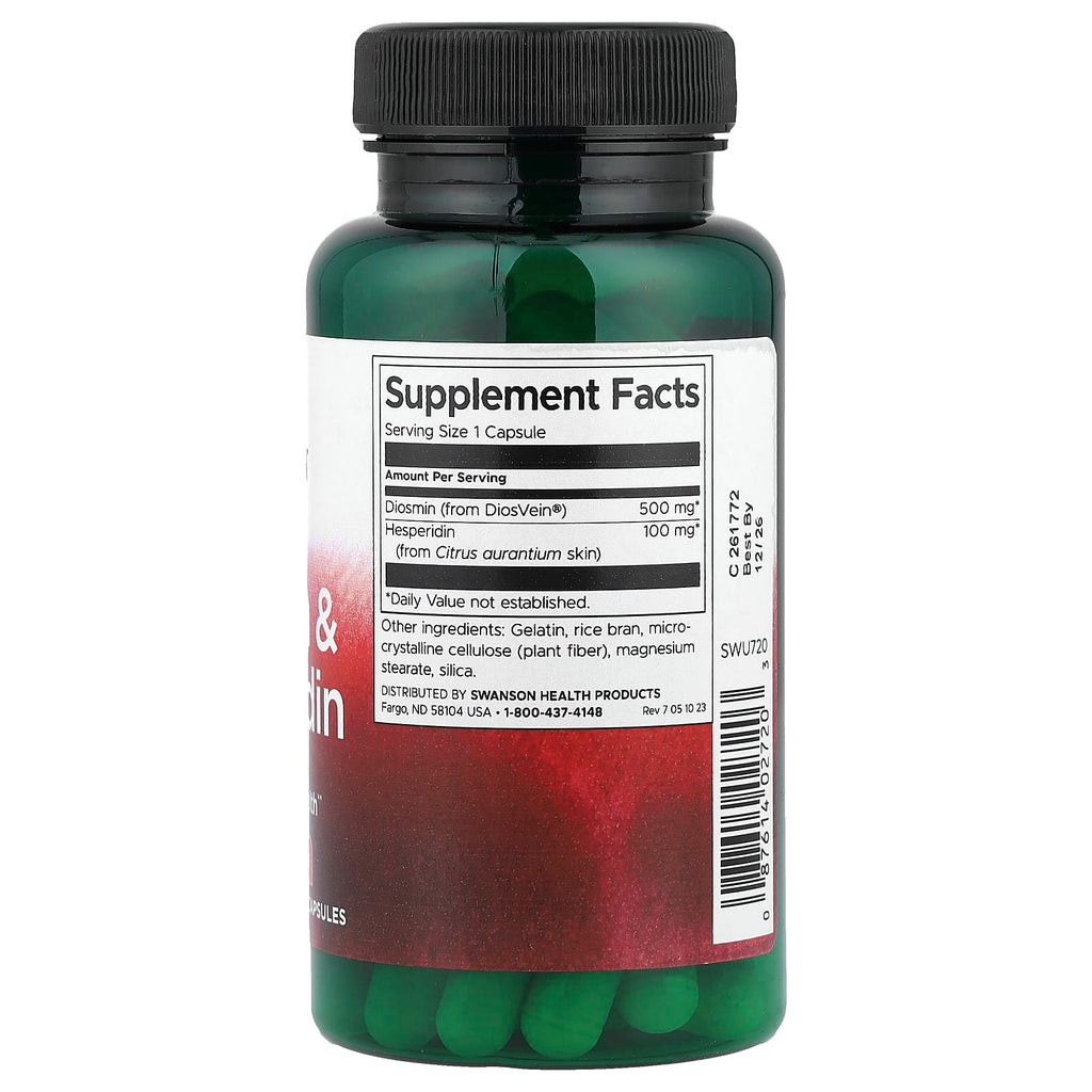 Swanson, Diosmin & Hesperidin, 60 Capsules