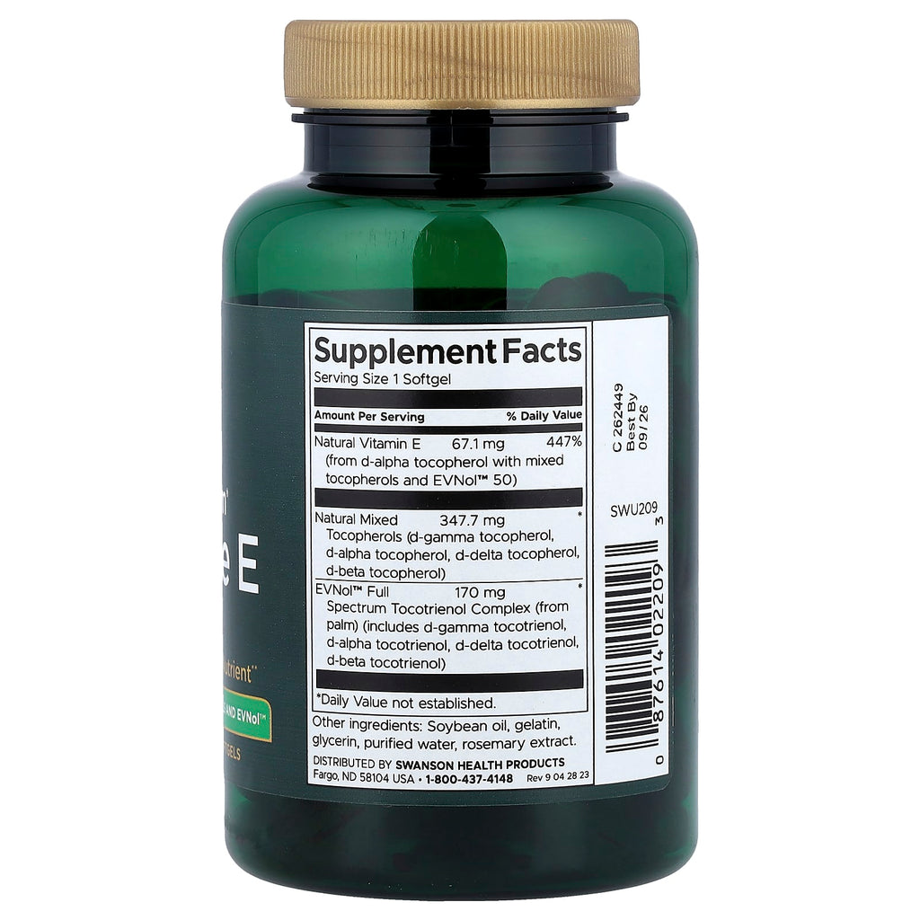 Swanson, Full Spectrum®, Complete E, 120 Softgels
