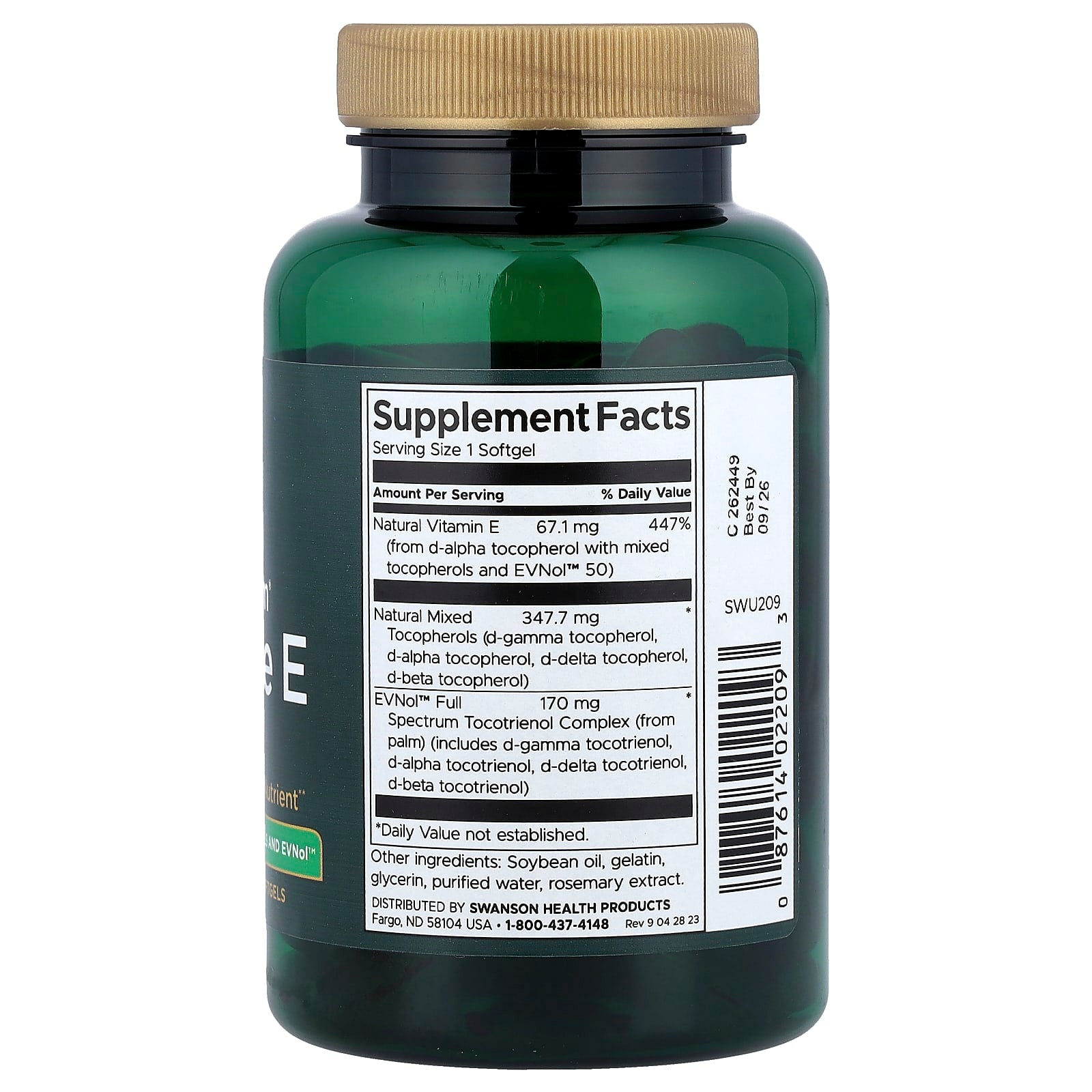 Swanson, Full Spectrum®, Complete E, 120 Softgels