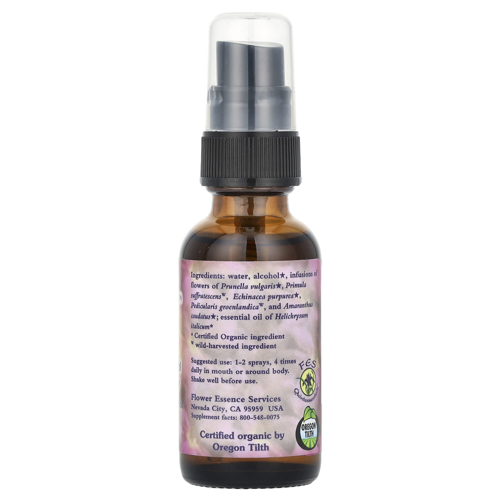 Flower Essence Services, Magenta Self-Healer™, Flower Essence & Essential Oil, 1 fl oz (30 ml)