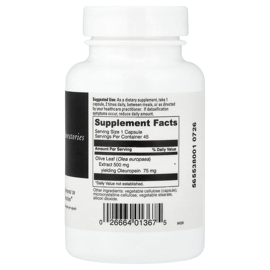 DaVinci Laboratories, Olivir™ 15, 45 Capsules (500 mg per Capsule)