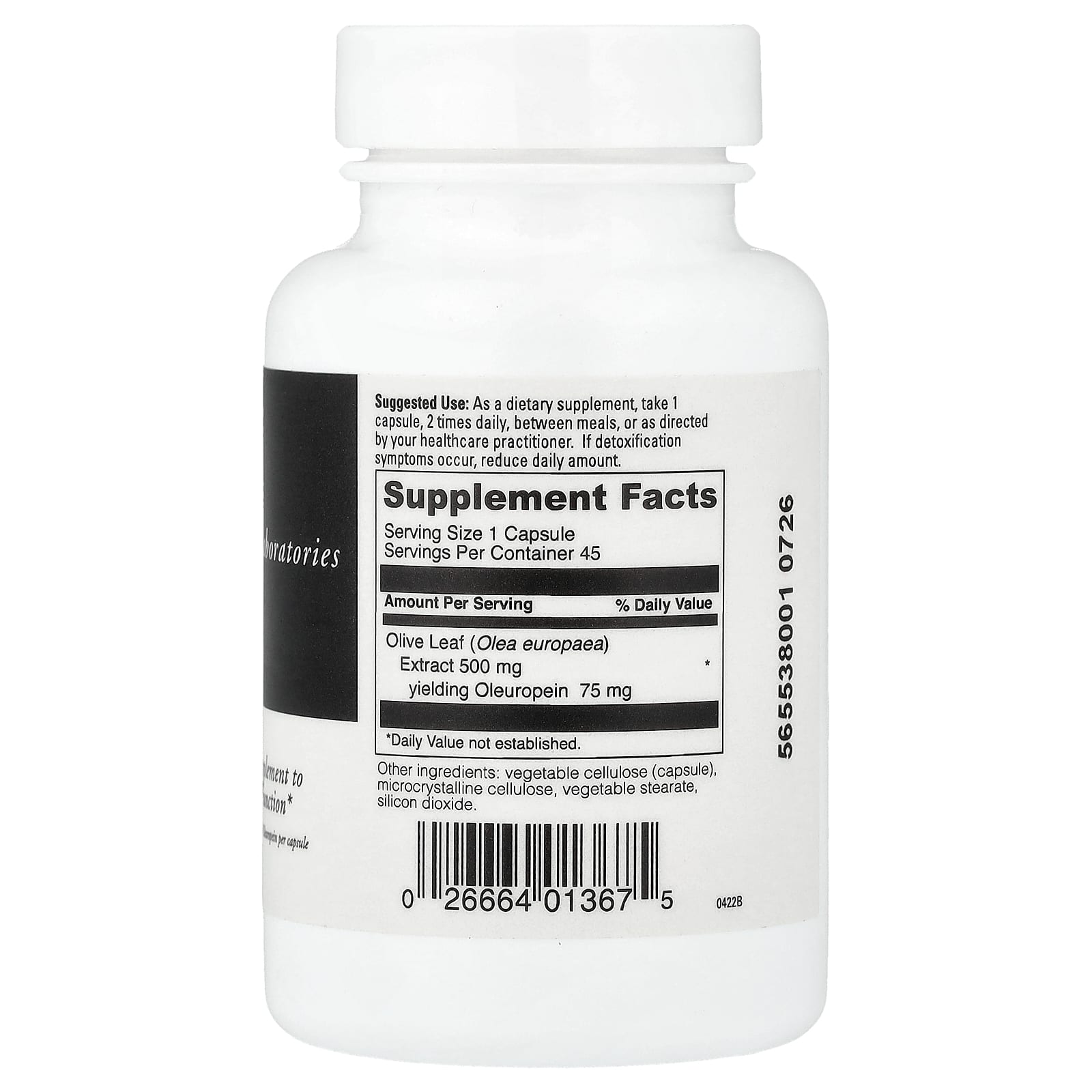 DaVinci Laboratories, Olivir™ 15, 45 Capsules (500 mg per Capsule)