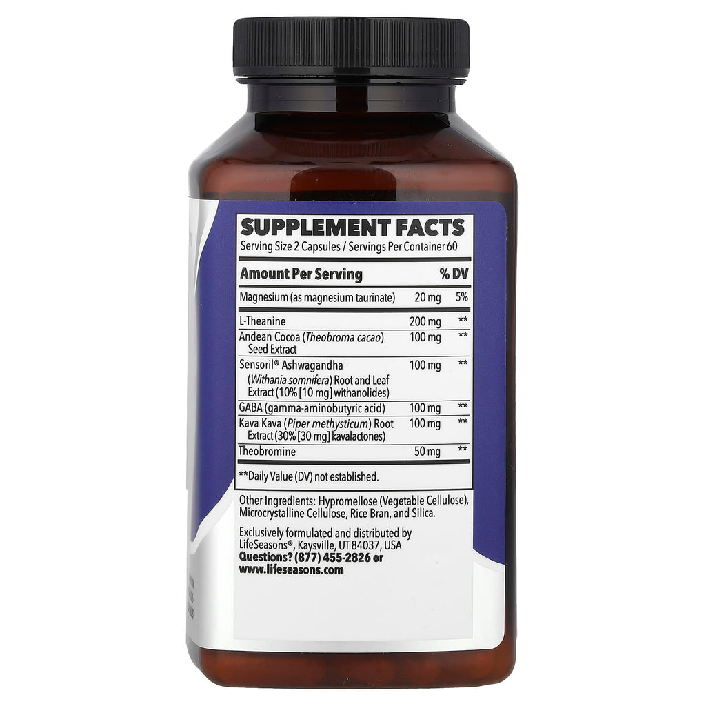 LifeSeasons, Anxie-T®, Stress Support, 120 Veg Capsules