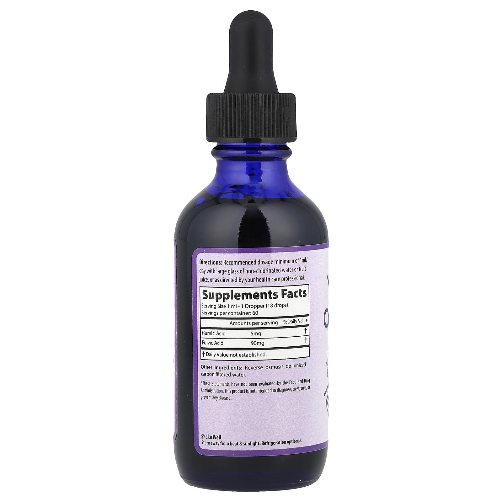 Morningstar Minerals, Inner Vitality, Concentrate, Fulvic/Humic Minerals, 2 fl oz