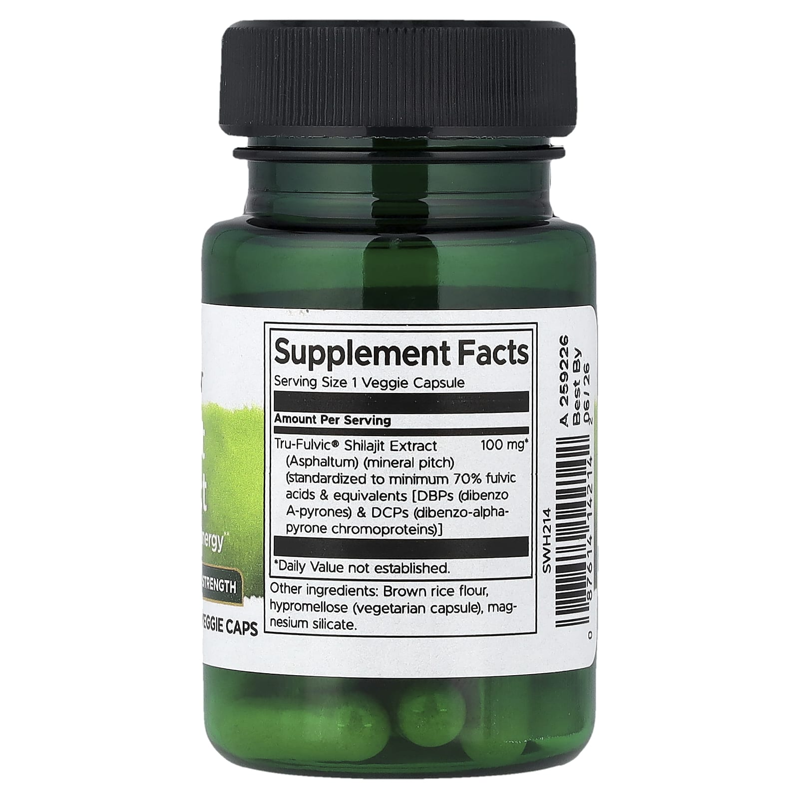 Swanson, Shilajit Extract, 100 mg, 30 Veggie Caps