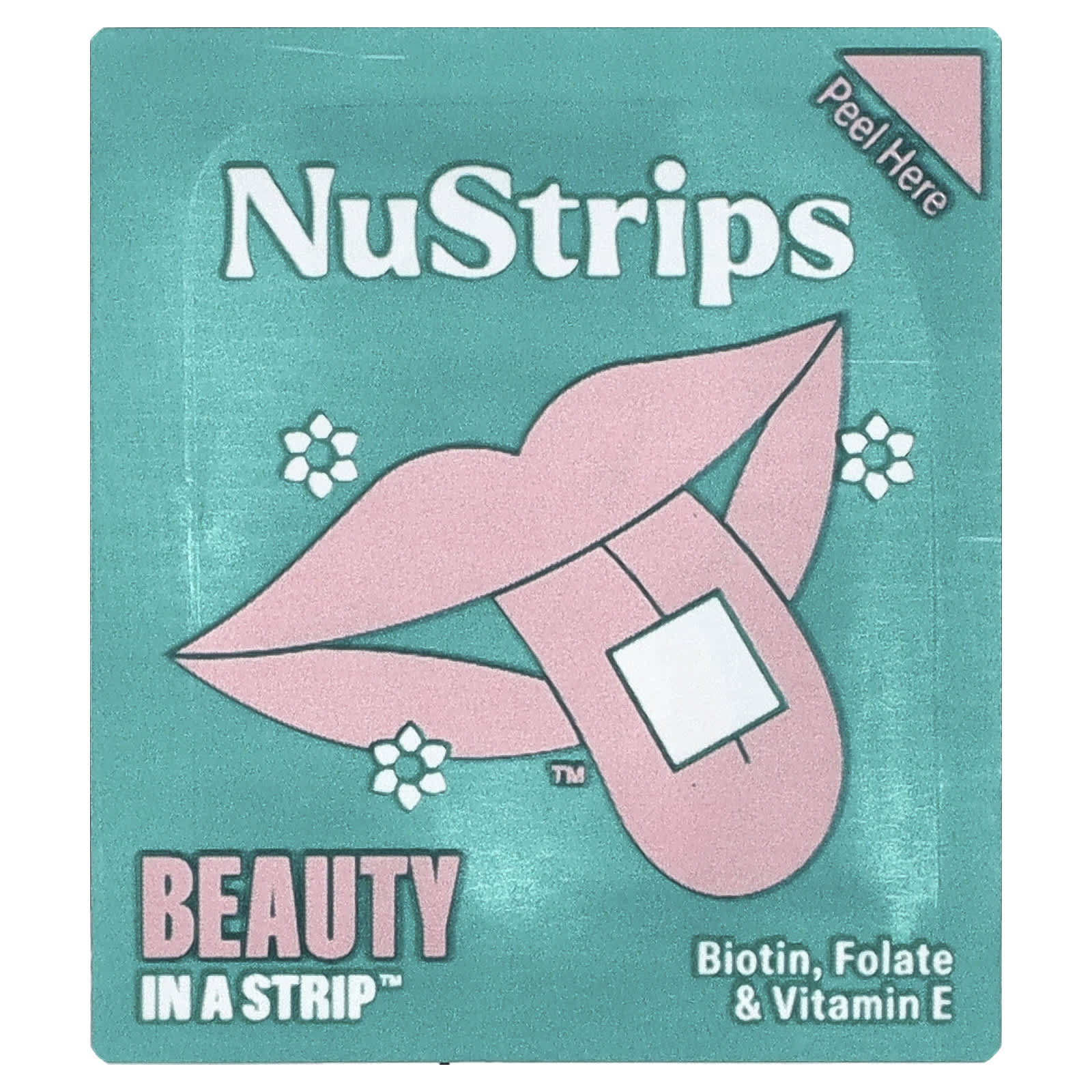 NuStrips, Beauty In A Strip™, Sweet Strawberry, 30 Strips