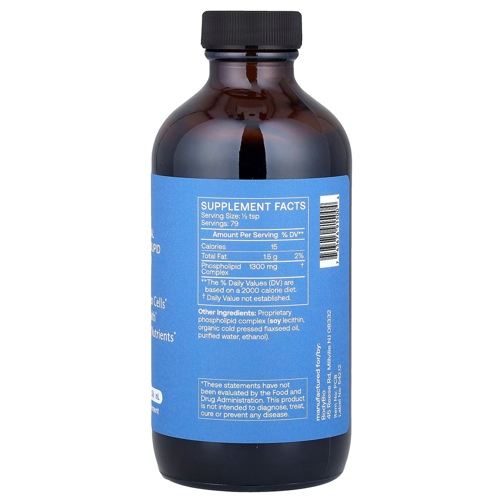 BodyBio, PC, Liposomal Phospholipid Complex, 8 fl oz (236 ml)