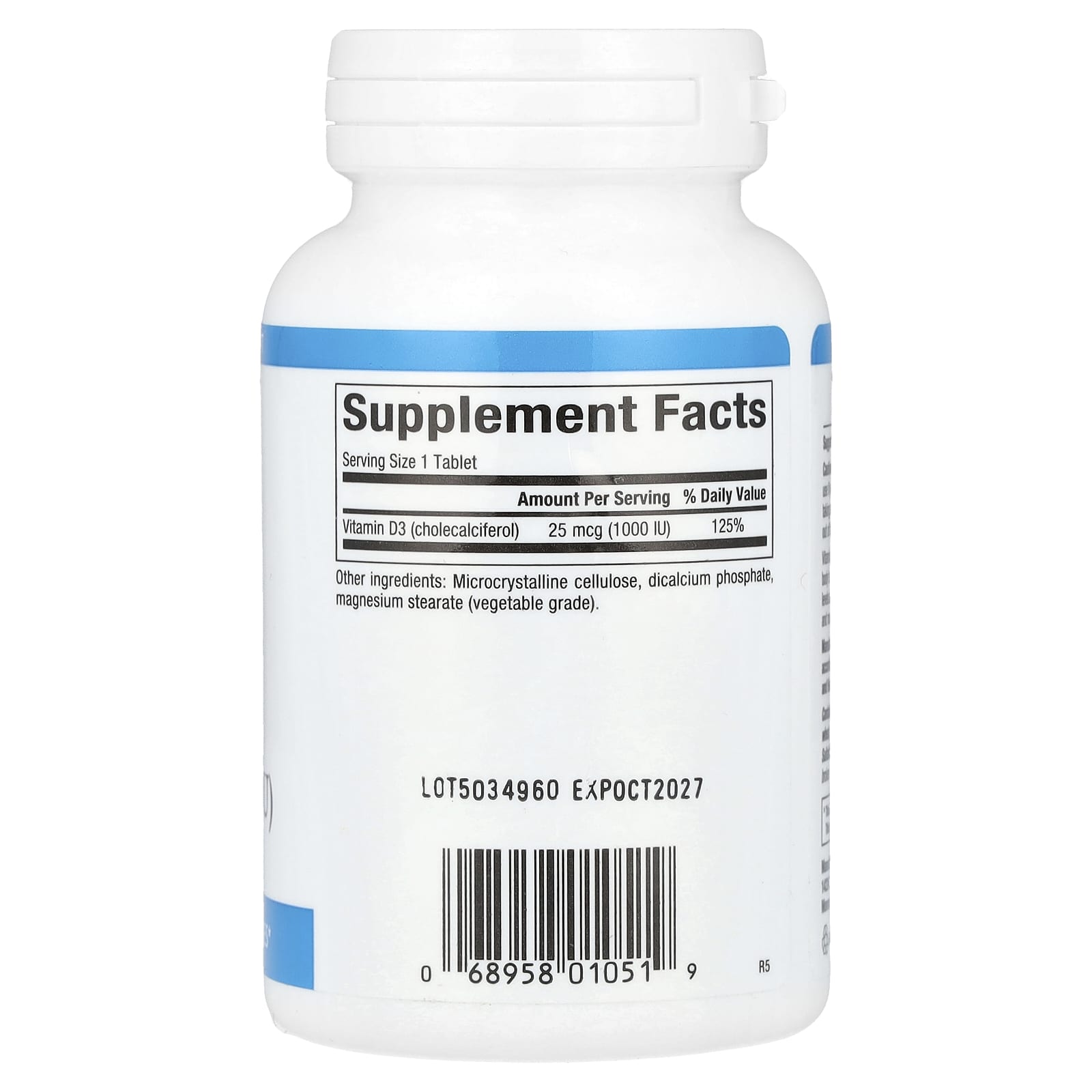 Natural Factors, Vitamin D3, 25 mcg (1,000 IU), 180 Tablets