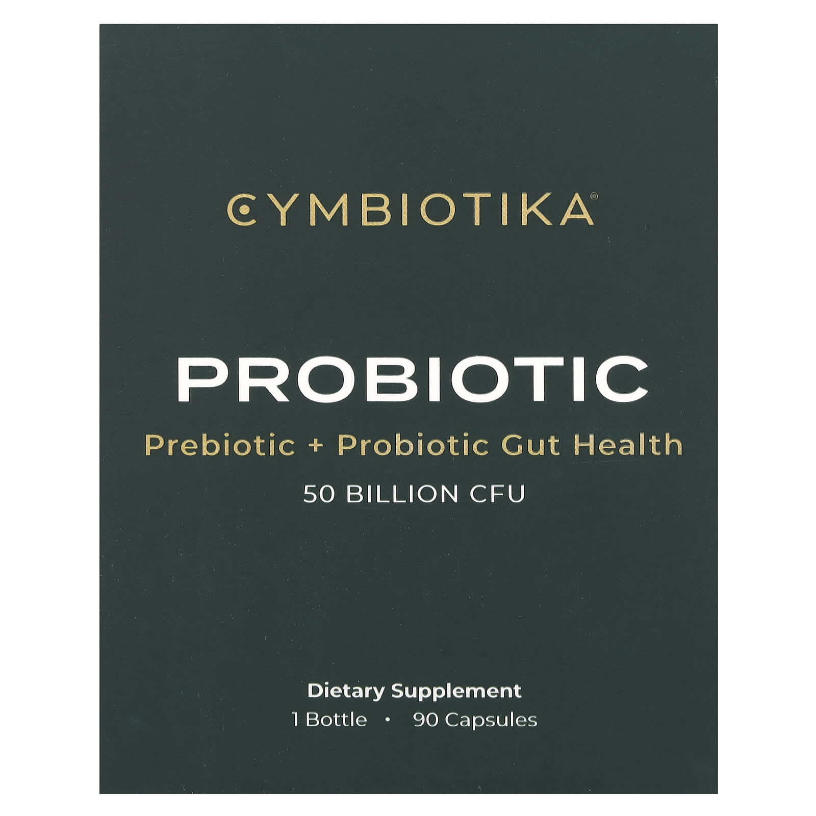 Cymbiotika, Probiotic, 50 Billion CFU, 90 Capsules