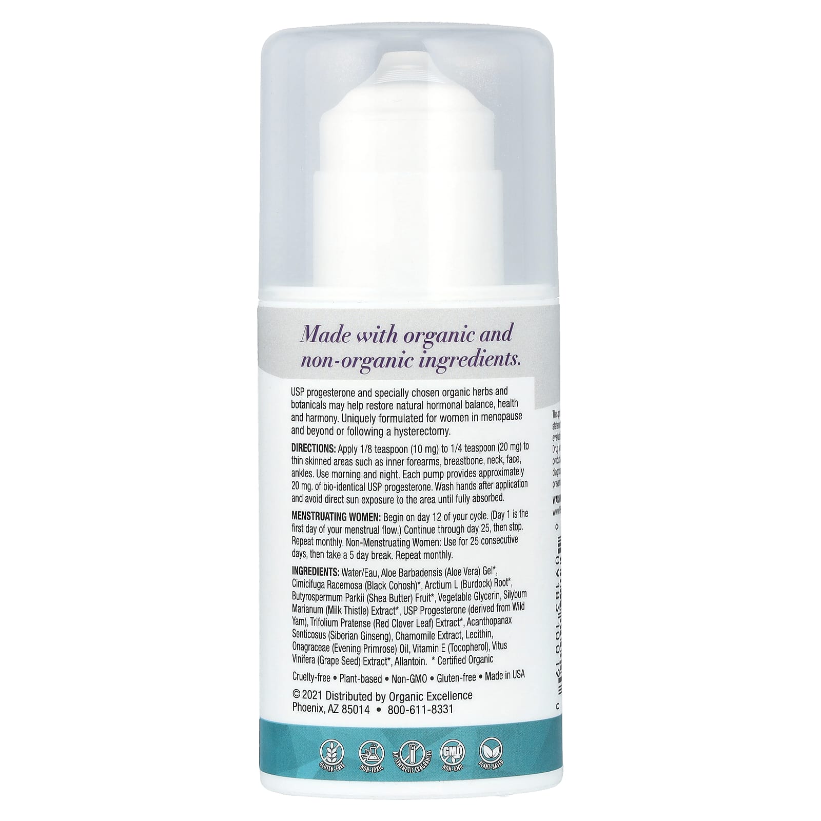 Organic Excellence, Balance Plus Therapy, 3.3 fl oz (100 g)