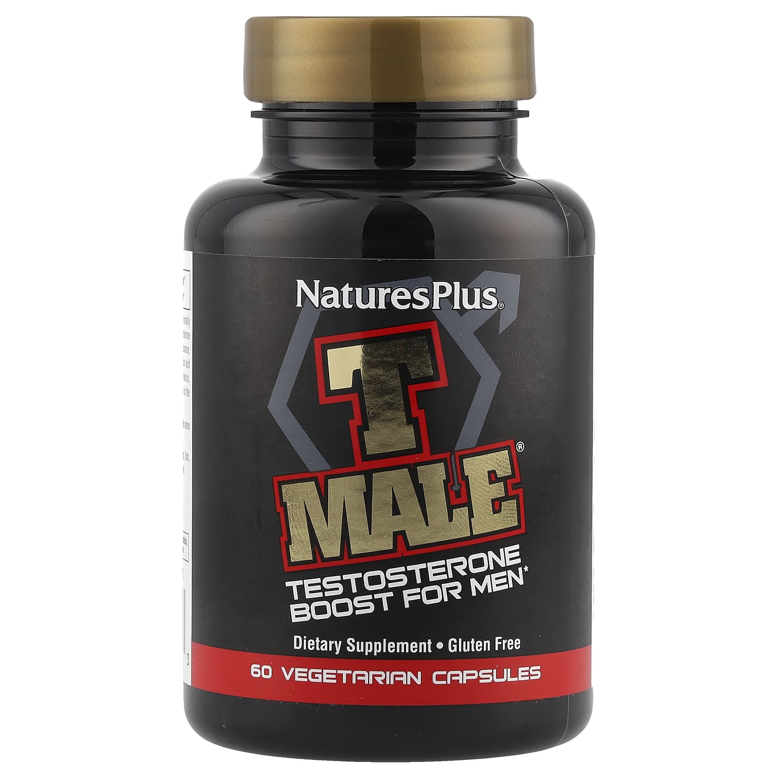 NaturesPlus, T Male®, Testosterone Boost For Men, 60 Vegetarian Capsules