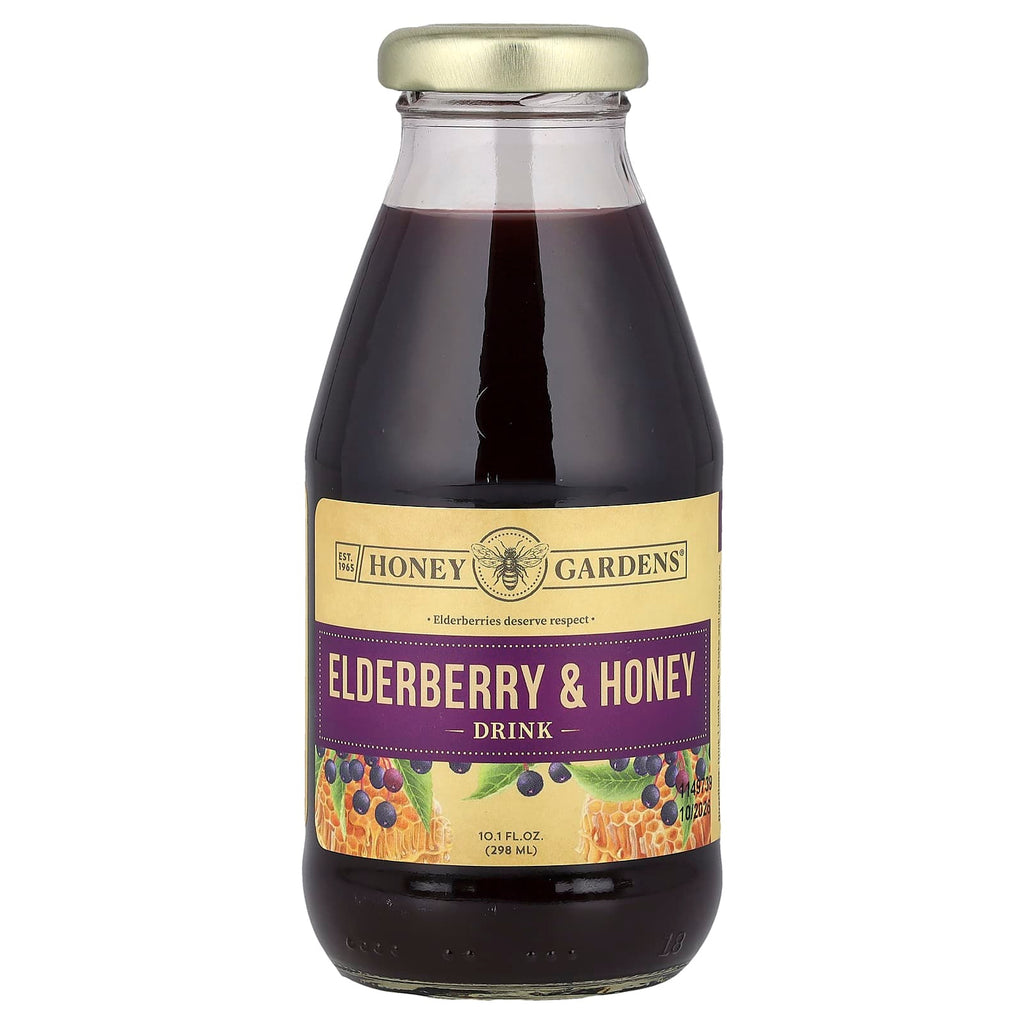 Zand, Immune Drink, Elderberry & Honey, 10.1 fl oz (298 ml)