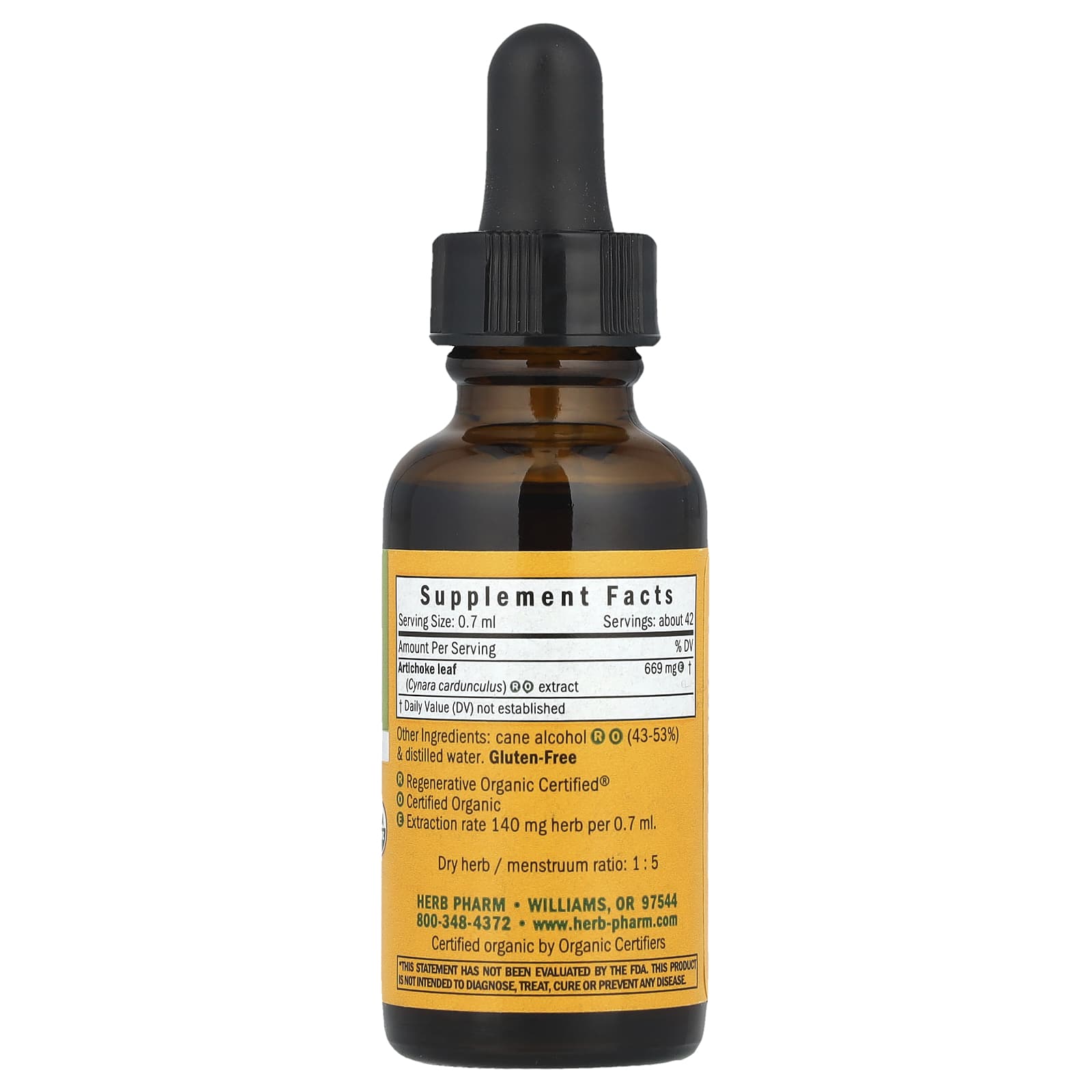 Herb Pharm, Artichoke, 1 fl oz (30 ml)