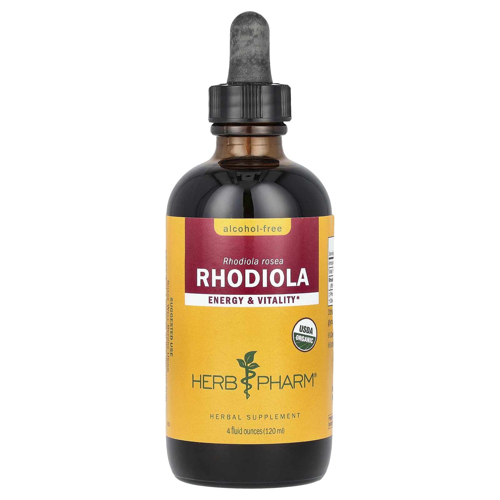 Herb Pharm, Rhodiola, Alcohol-Free, 4 fl oz (120 ml)