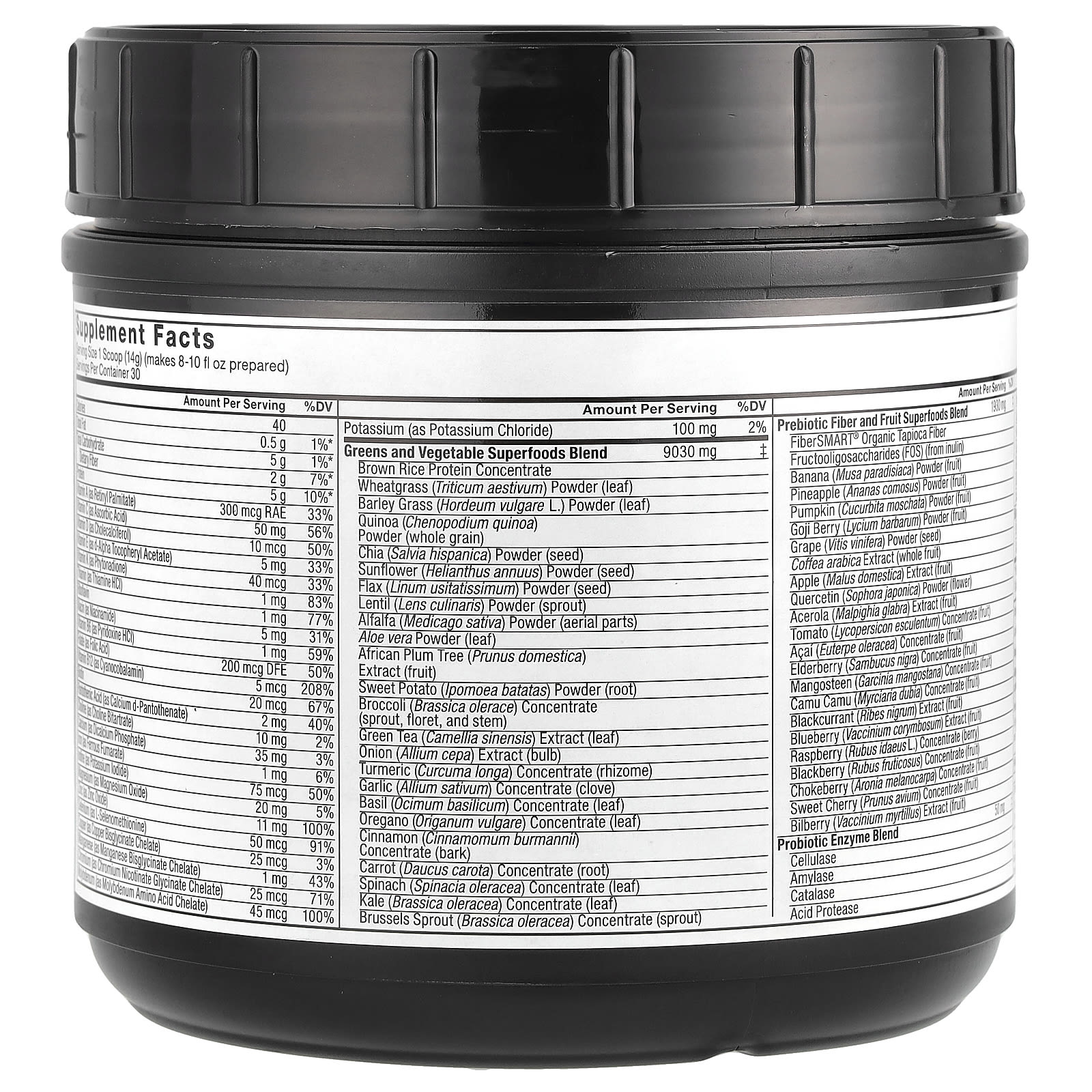 Force Factor, Smarter Greens™, Superfood Powder, Unflavored, 14.8 oz (420 g)