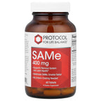 Protocol for Life Balance, SAMe, 400 mg, 60 Tablets