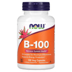 NOW Foods, B-100, 100 Veg Capsules