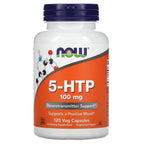 NOW Foods, 5-HTP, 100 mg, 120 Veg Capsules