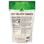 NOW Foods, Real Food, Beef Gelatin Powder, 1 lb (454 g)