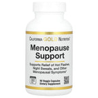 California Gold Nutrition, Menopause Support with Angelica gigas, Cynanchum wilfordii, Phlomis umbrosa and L-Leucine, 90 Veggie Capsules