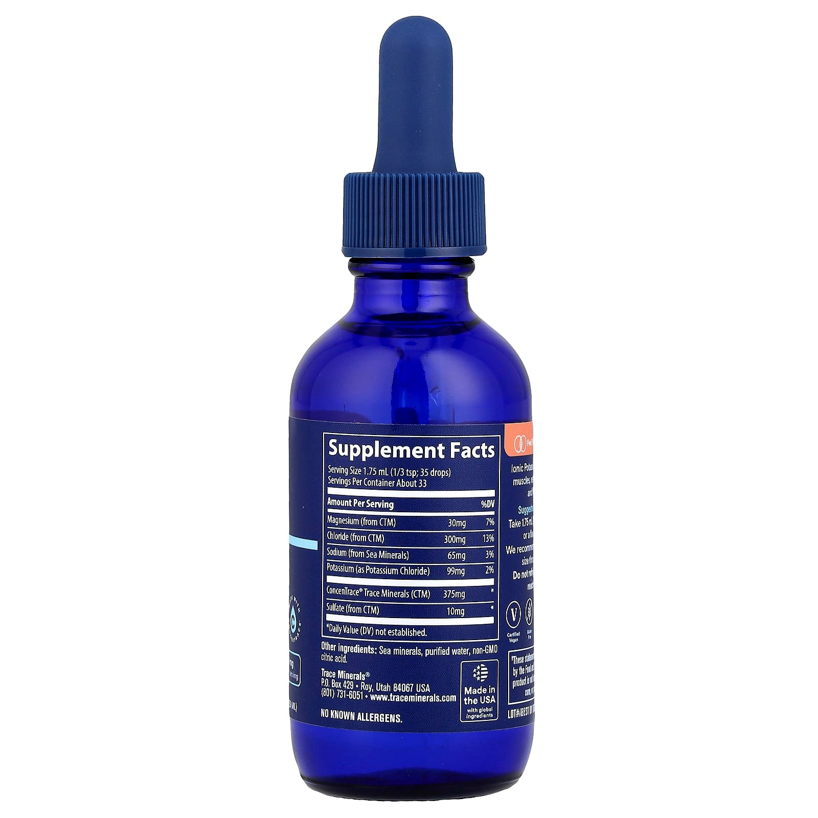 Trace, Ionic Potassium, 2 fl oz (59 ml)