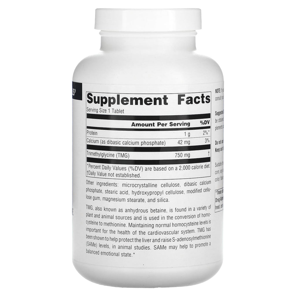 Source Naturals, TMG, 240 Tablets