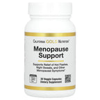 California Gold Nutrition, Menopause Support with Angelica gigas, Cynanchum wilfordii, Phlomis umbrosa and L-Leucine, 30 Veggie Capsules