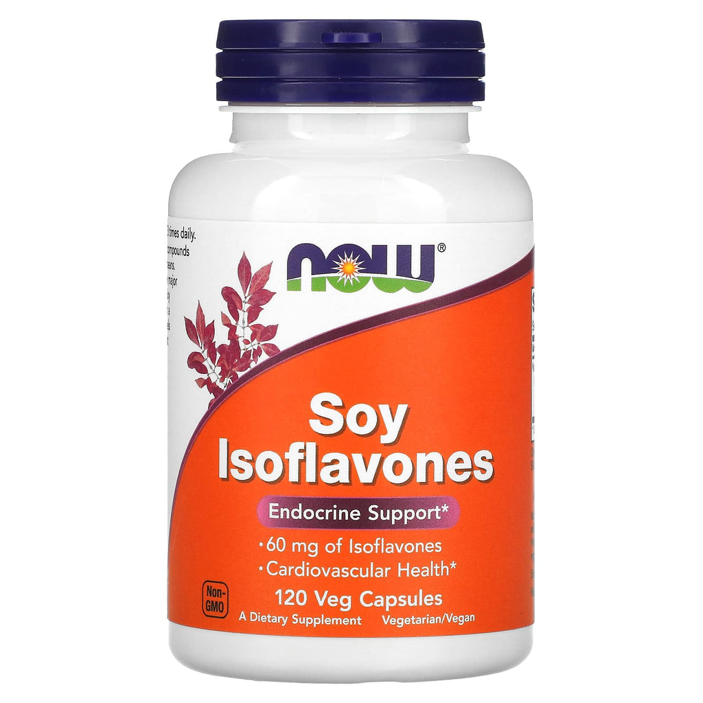 NOW Foods, Soy Isoflavones, 120 Veg Capsules