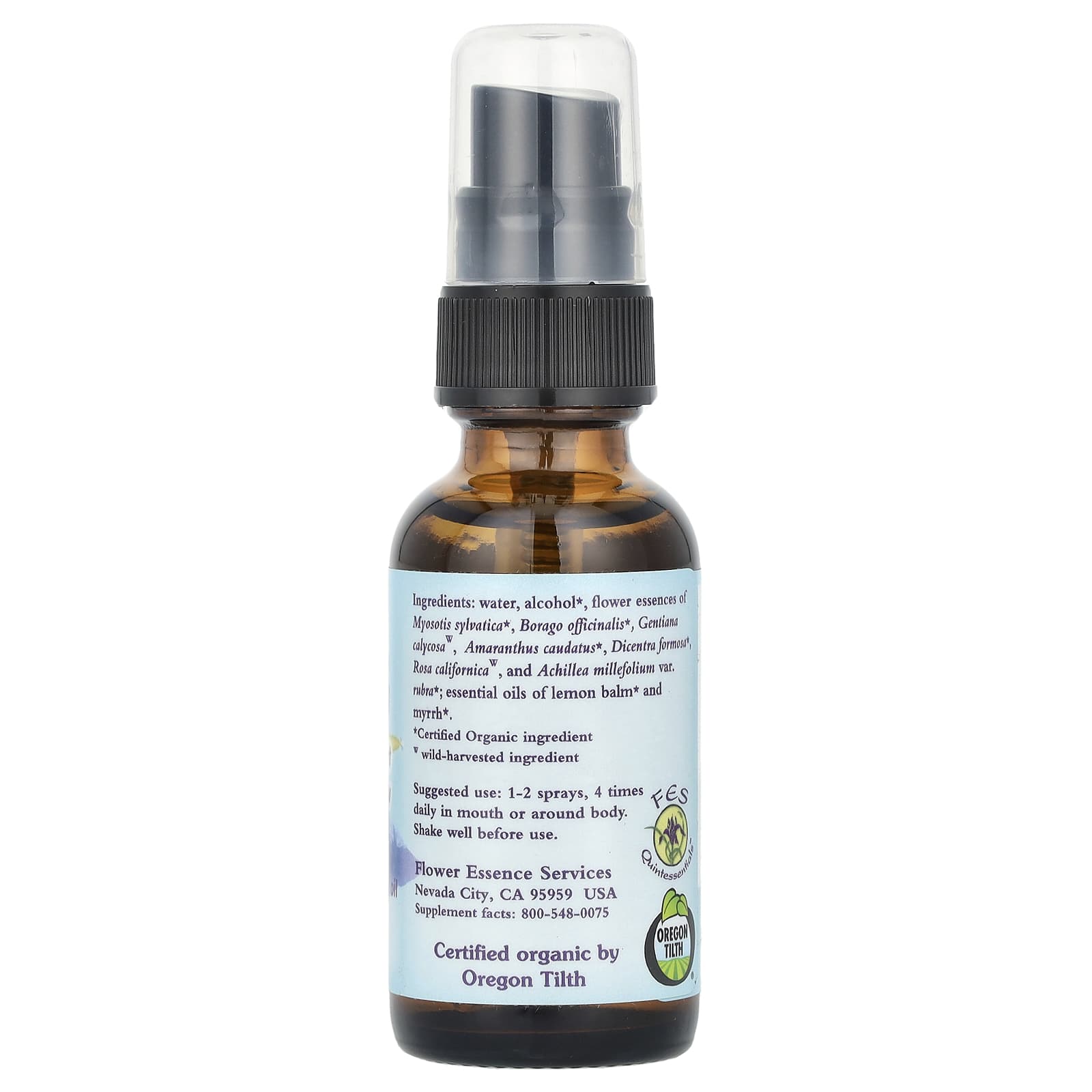 Flower Essence Services, Grief Relief™, Flower Essence & Essential Oil, 1 fl oz (30 ml)