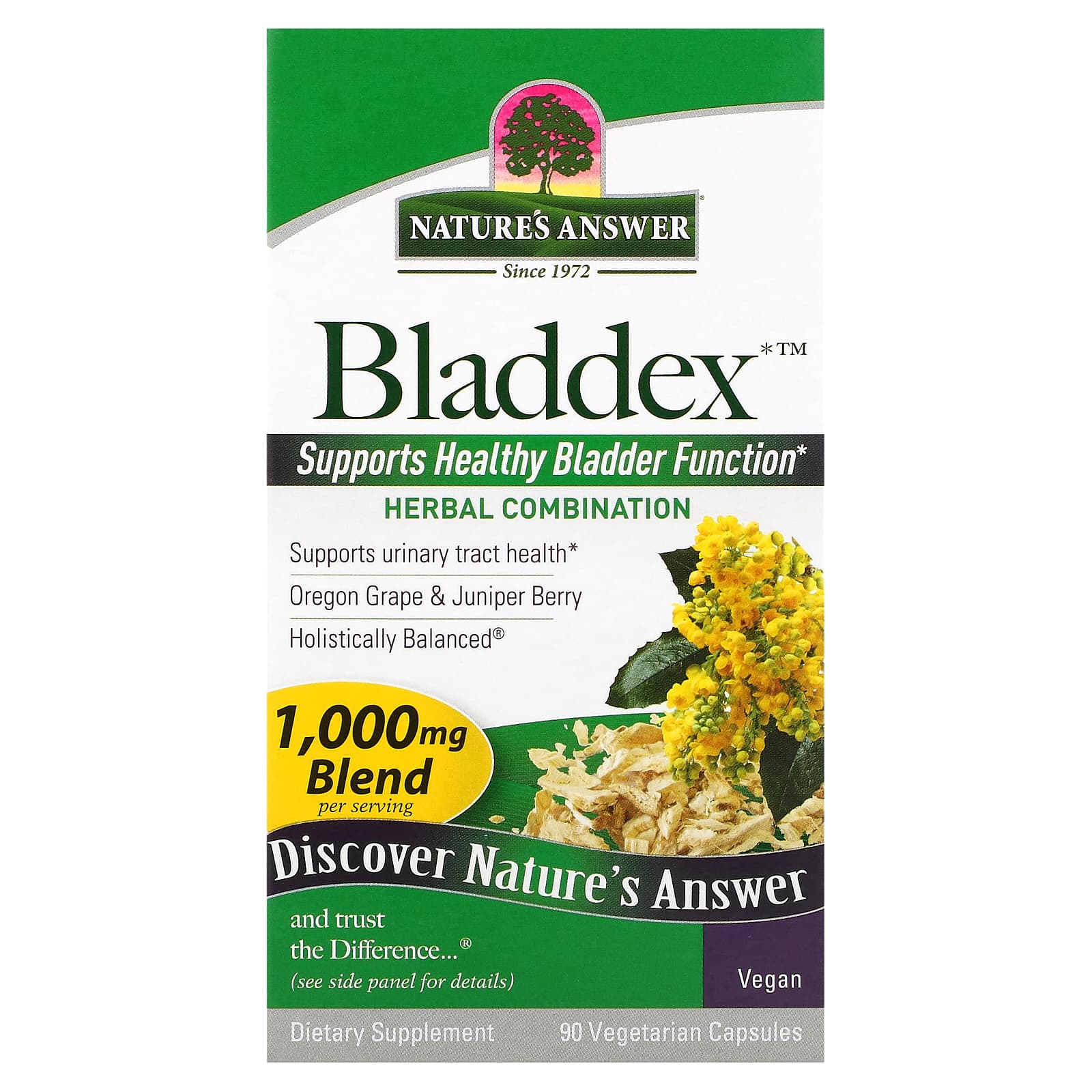 Nature's Answer, Bladdex, 90 Vegetarian Capsules
