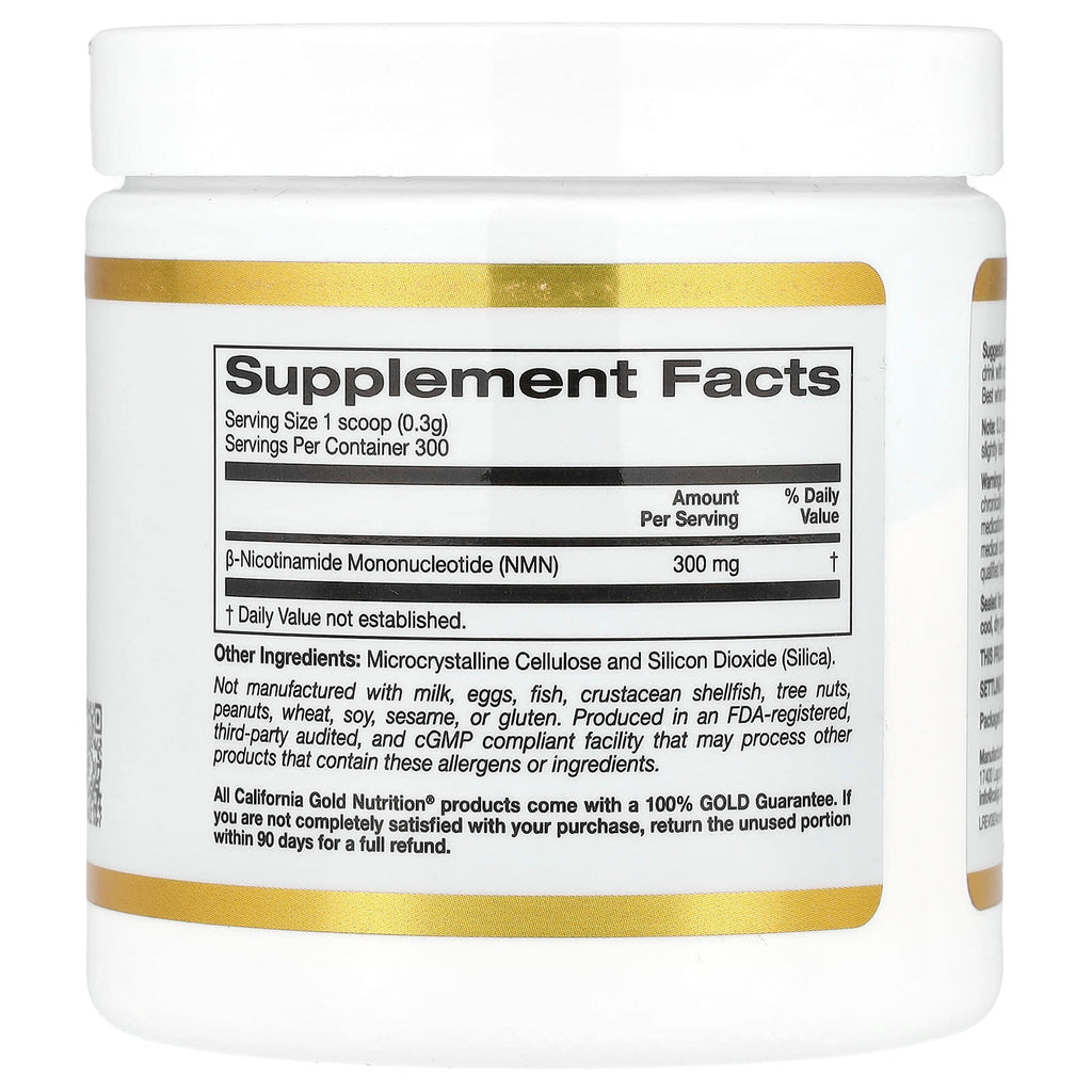 California Gold Nutrition, NMN Powder, 3.18 oz (90 g)