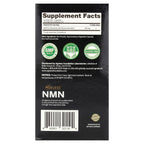 Ageless Foundation Laboratories, NMN, NAD Precursor Supplement, 60 Capsules (130 mg per Capsule) 