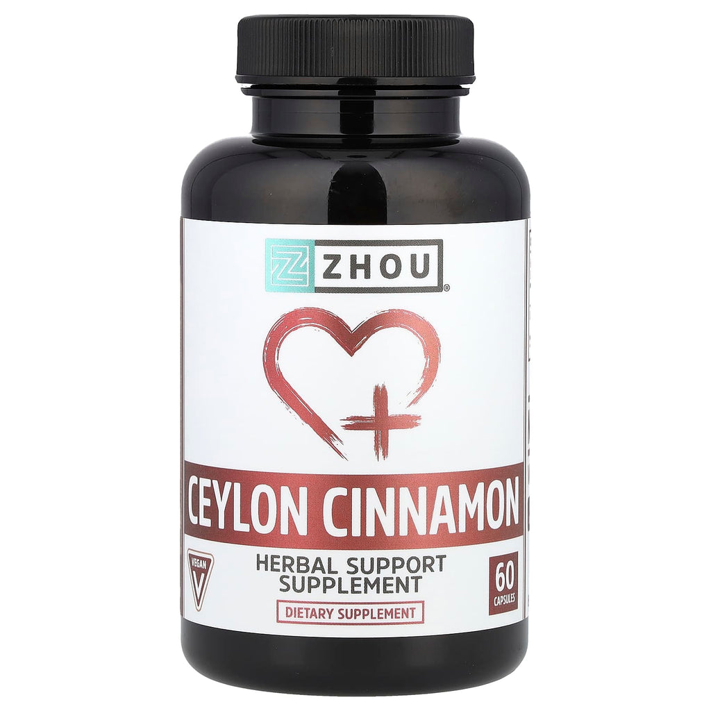 Zhou Nutrition, Ceylon Cinnamon, 60 Capsules (600 mg per Capsule)