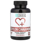Zhou Nutrition, Ceylon Cinnamon, 60 Capsules (600 mg per Capsule)