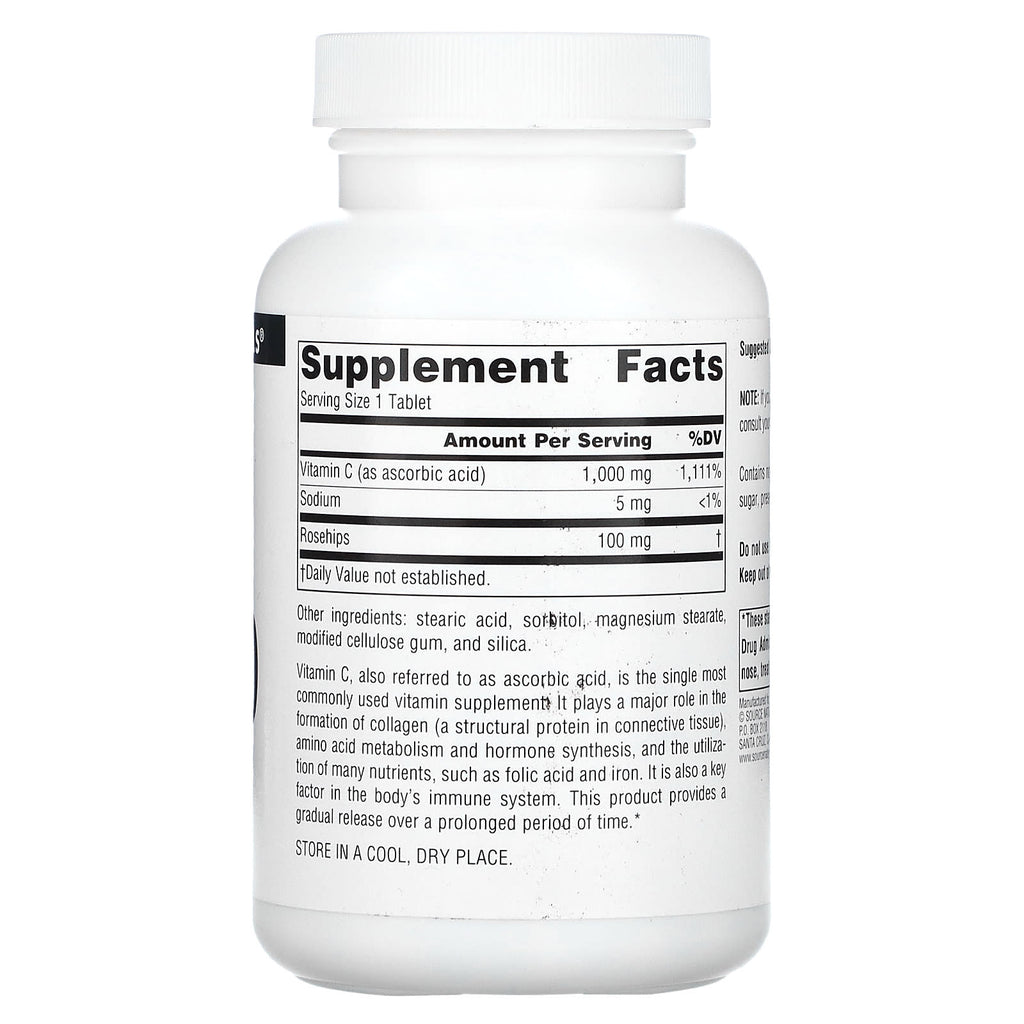 Source Naturals, C-1000, 100 Tablets