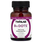Twinlab, B12 Dots™, Cherry, 500 mcg, 250 Tablets