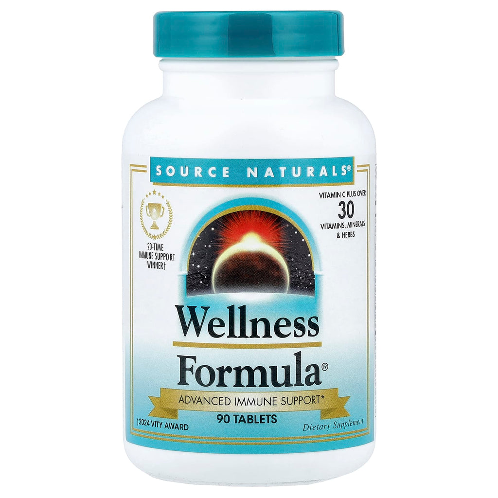 Source Naturals, Wellness Formula®, Advanced Immune Support, 90 Tablets