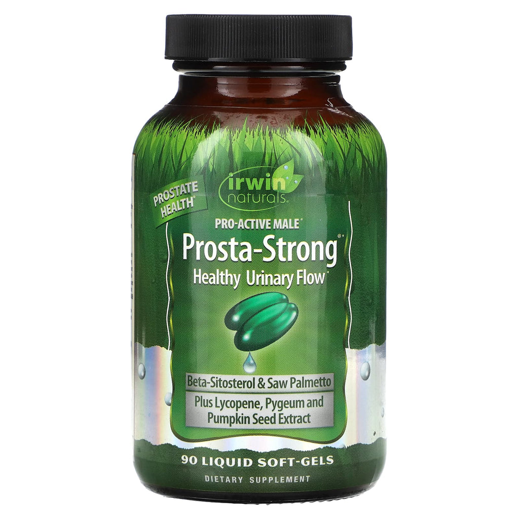 Irwin Naturals, Pro-Active Male, Prosta-Strong, Healthy Urinary Flow, 90 Liquid Soft-Gels