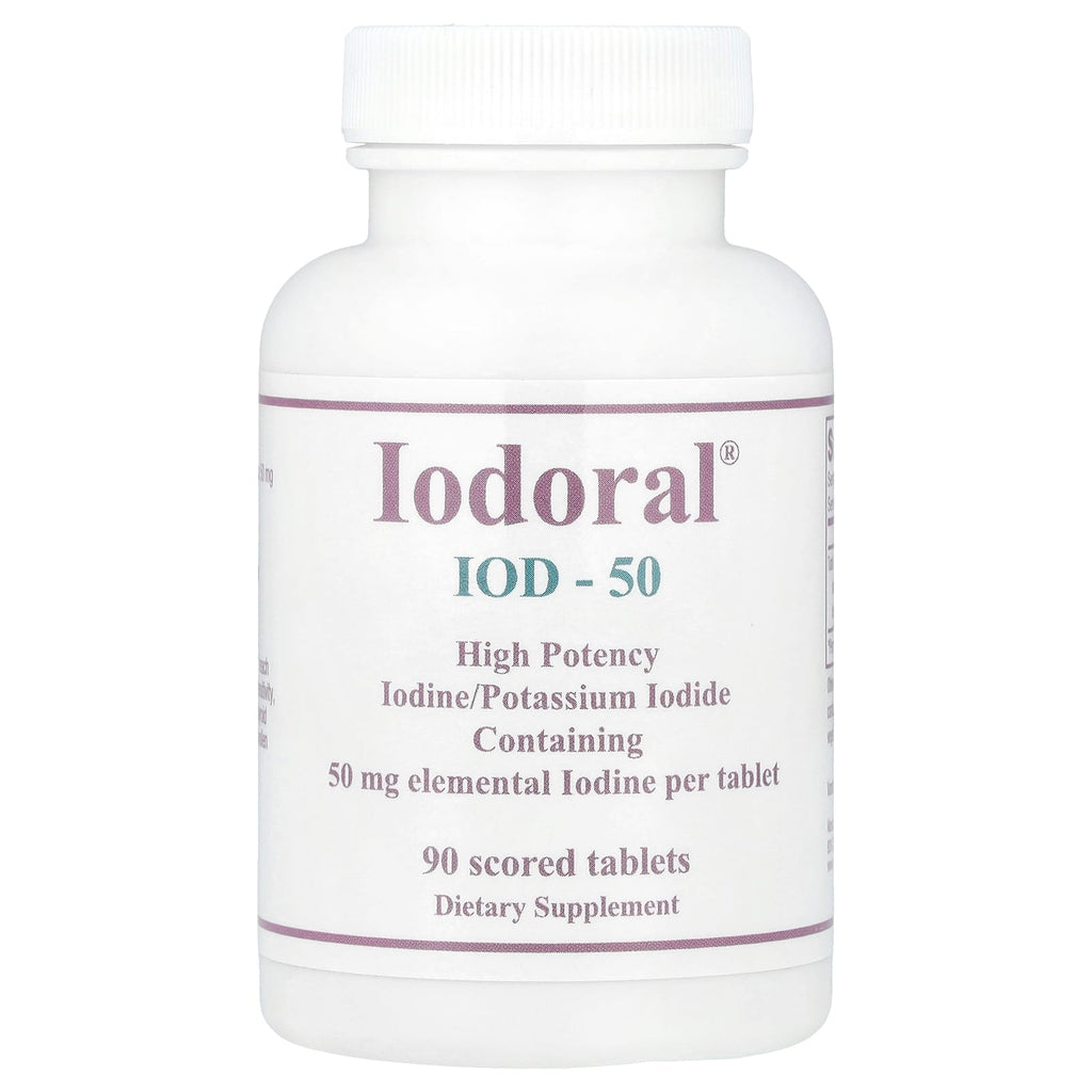 Optimox, Iodoral®, High Potency, 50 mg, 90 Scored Tablets