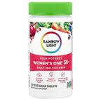 Rainbow Light, Women's One™ 50+ Daily Multivitamin, High Potency, 120 Vegetarian Tablets