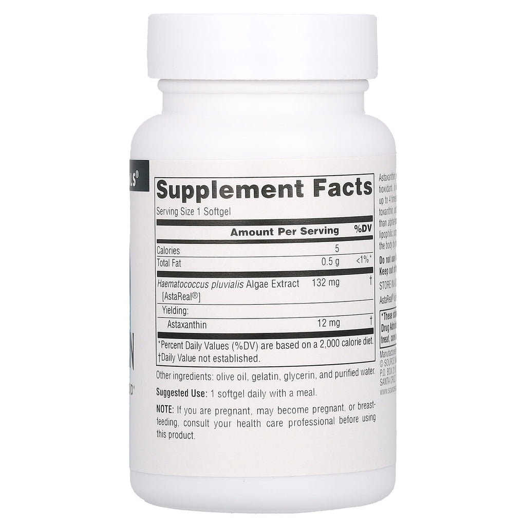 Source Naturals, Astaxanthin, 60 Softgels