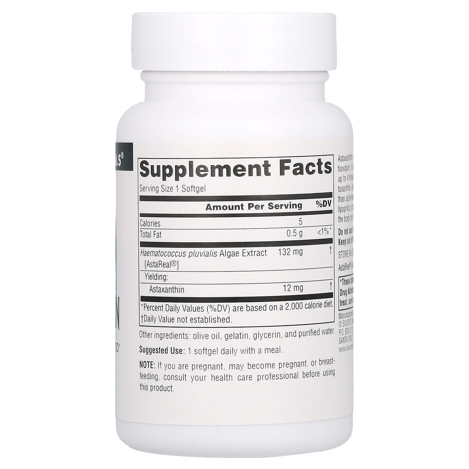 Source Naturals, Astaxanthin, 60 Softgels